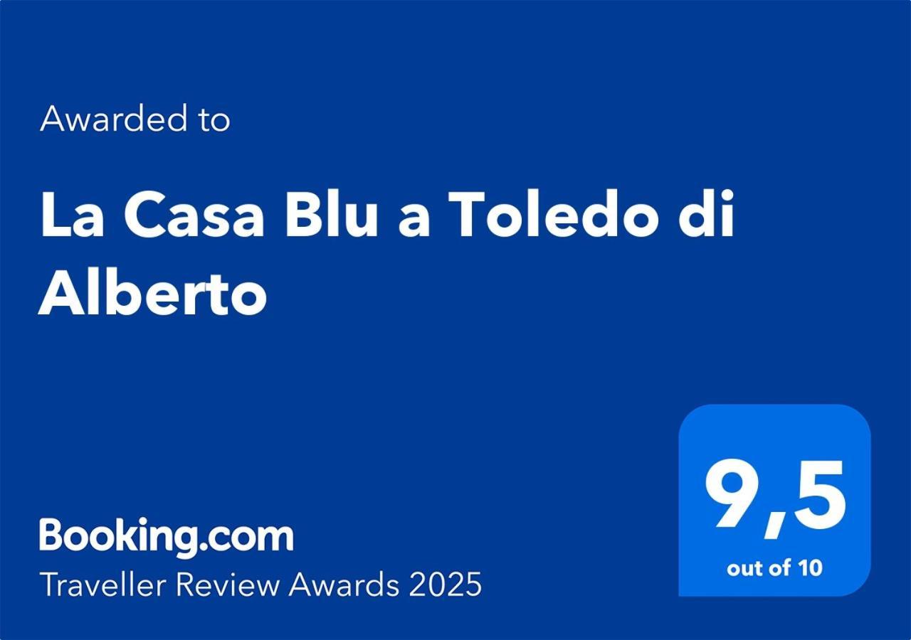 La Casa Blu A Toledo Di Alberto Napoli Exterior foto